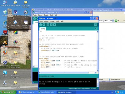la compilation s'est bien passée : j'ai inscrit 2000 au lieu du 1000 dans blink