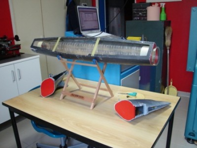 Instalation des couples et de la coque étanche.