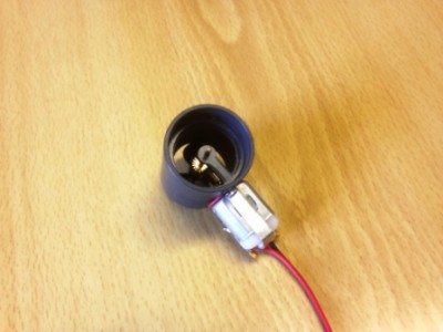 Intérieur propulseur d'étrave