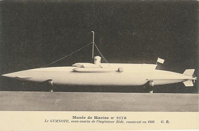 Gymnote, musée de la marine