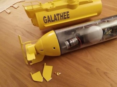 La Galathee à son arrivée 1