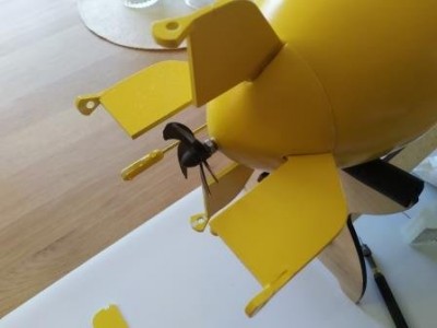 Les dérives fixes sont en place