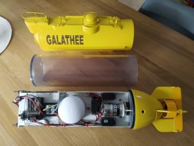 Les trois parties du Galathee