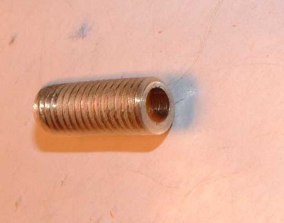 tige filetée laiton percée