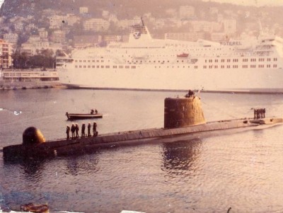 la Doris arrivant à Nice