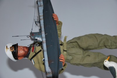 u-bootyp IIB (revell 1/144éme)+ kaleut 1/6éme